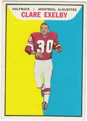 Clare Exelby #66 Football Cards 1965 Topps CFL Prices