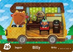 Billy #20 [Animal Crossing Welcome Amiibo] Amiibo Cards Prices