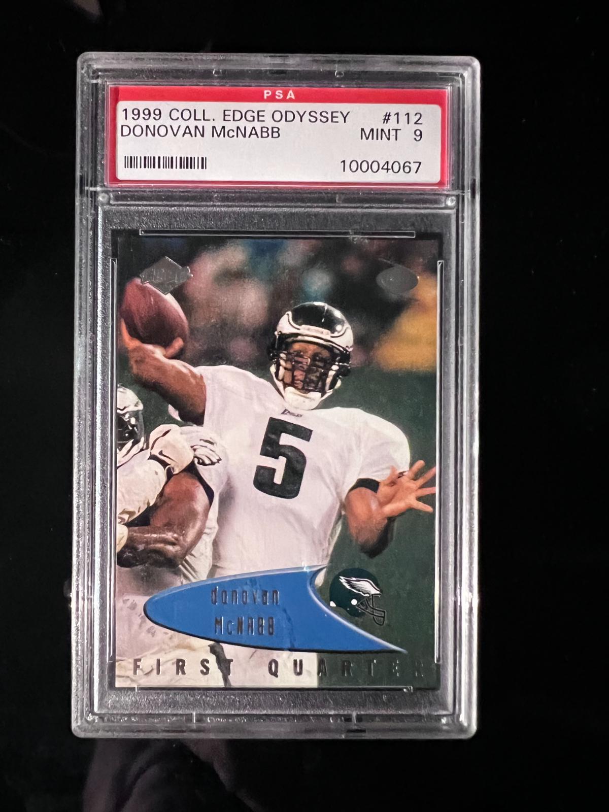 Donovan Mcnabb Graded Collector S Edge Odyssey