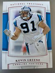 Kevin Greene [Red Jersey Number] #4 Football Cards 2019 Panini National Treasures Prices