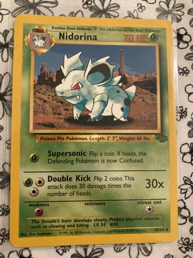 Nidorina Ungraded Pokemon Jungle