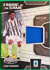 Juan Guillermo Cuadrado [Silver Circles] #FG-JGC Soccer Cards 2020 Panini Chronicles Fabric of the Game Prices