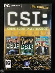 Front | The Complete CSI: Crime Scene Investigation PC Games