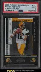 Aaron Rodgers [Playoff Ticket] Football Cards 2005 Playoff Contenders Prices