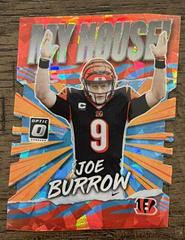 Joe Burrow [Ice] #MH-11 Football Cards 2021 Panini Donruss Optic My House Prices