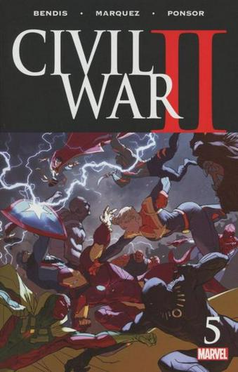 Civil War II #5 (2016) Cover Art