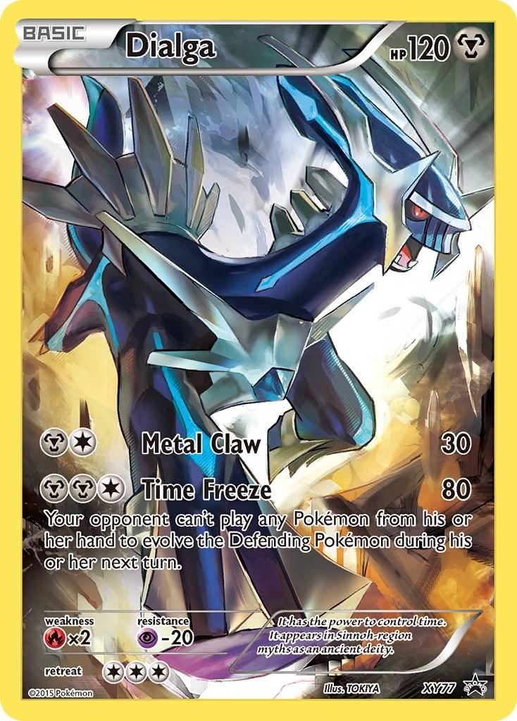 Dialga #XY77 Pokemon Promo