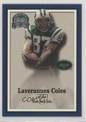Laveranues Coles #114 Football Cards 2000 Fleer Greats of the Game Prices