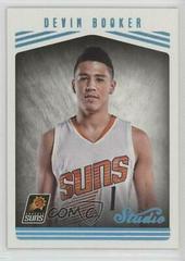 Devin Booker [Glossy] Basketball Cards 2016 Panini Studio Prices