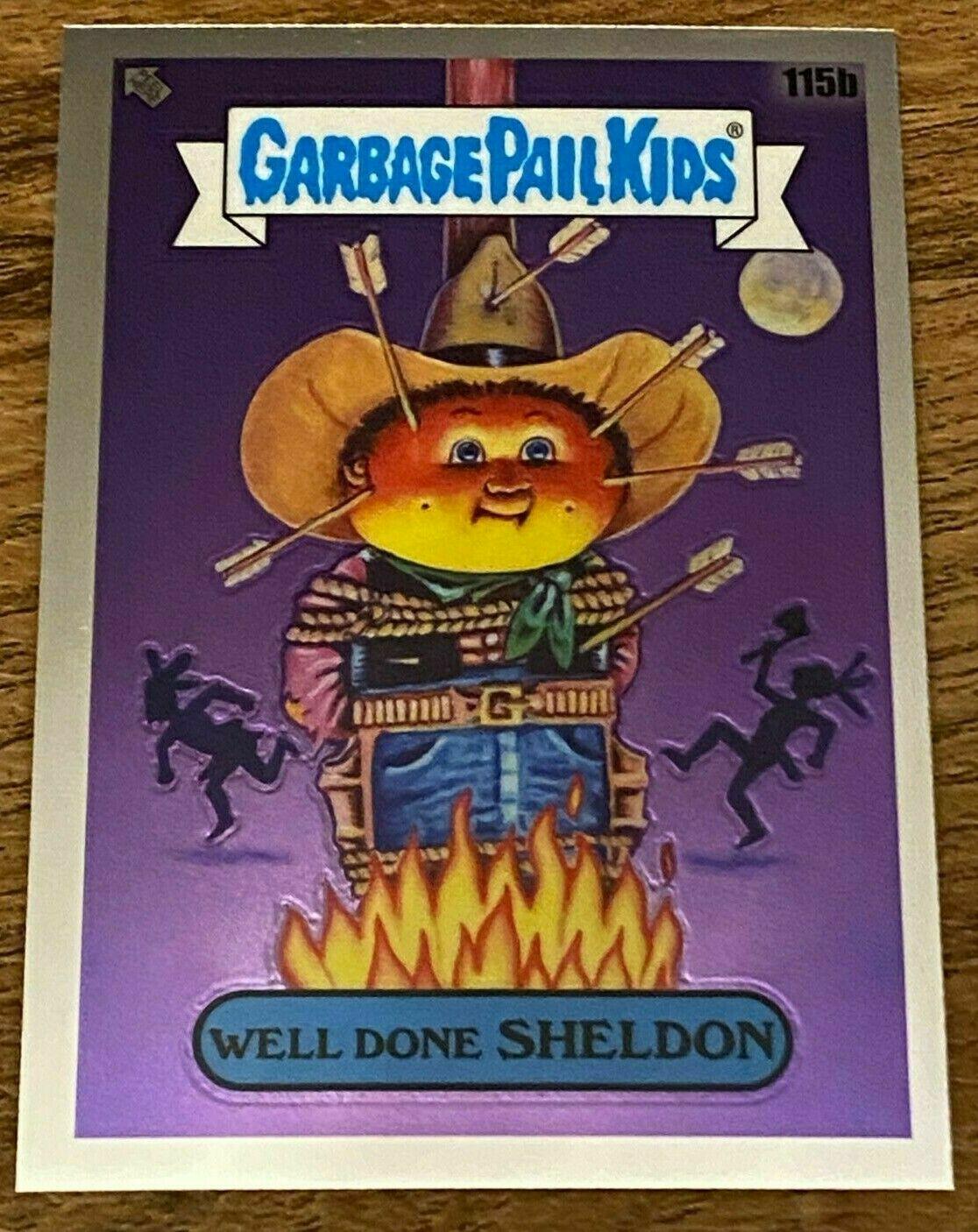 Well Done SHELDON #115b Prices | 2020 Garbage Pail Kids Chrome | GPK Cards