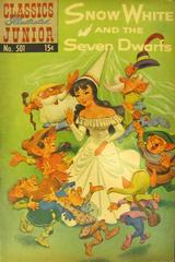Snow White and the Seven Dwarfs #501 (1953) Comic Books Classics Illustrated Junior Prices