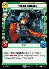 Wedge Antilles [Foil Hyperspace] #100 Star Wars Unlimited: Spark of Rebellion Prices