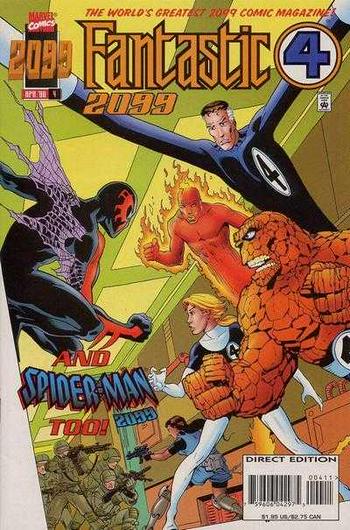 Fantastic Four 2099 #4 (1996) Cover Art
