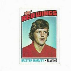 Buster Harvey #212 Hockey Cards 1976 Topps Prices