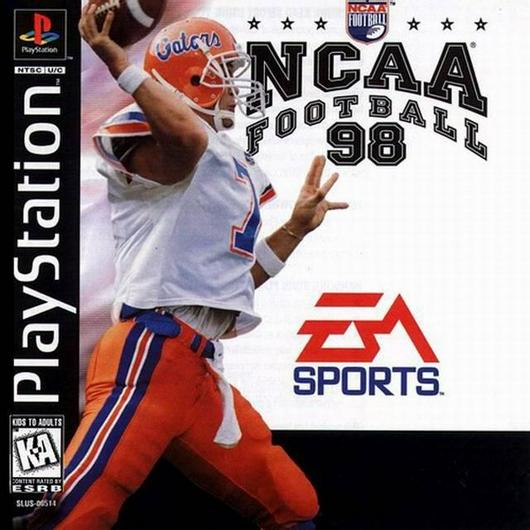 NCAA Football 98 Cover Art