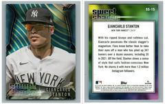 Giancarlo Stanton [Blue] #SS-15 Baseball Cards 2022 Topps Sweet Shades Prices