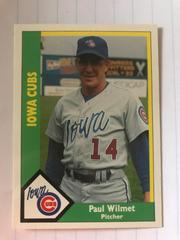 Paul Wilmet Baseball Cards 1990 CMC Iowa Cubs Prices