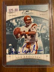 Ken Anderson [Significant Signatures] Football Cards 2001 Panini Donruss Classics Prices