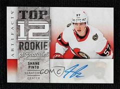 Shane Pinto Hockey Cards 2021 Upper Deck Artifacts Top 12 Rookie Signatures Prices