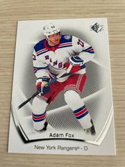 Adam Fox #99 Hockey Cards 2021 SP Prices
