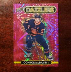 Connor McDavid [Pink] Hockey Cards 2021 Upper Deck Dazzlers Prices