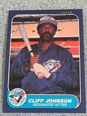 Cliff Johnson #62 Baseball Cards 1986 Fleer Prices
