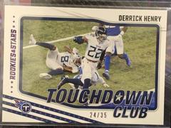 Derrick Henry [Purple] Football Cards 2021 Panini Rookies and Stars Touchdown Club Prices