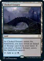 Choked Estuary Magic Adventures in the Forgotten Realms Commander Prices