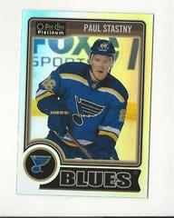 Paul Stastny [Rainbow] Hockey Cards 2014 O-Pee-Chee Platinum Prices