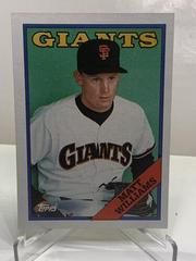 Matt Williams #372 Baseball Cards 1988 Topps Prices