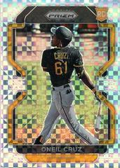 Oneil Cruz [Shimmer Prizm] Baseball Cards 2022 Panini Prizm Prices