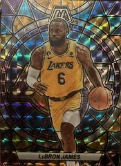 LeBron James Basketball Cards 2022 Panini Mosaic Stained Glass Prices
