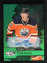 Tyler Benson [Autograph Green] Hockey Cards 2020 Skybox Metal Universe Prices