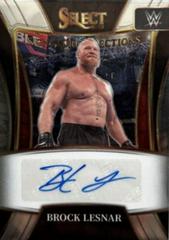 Brock Lesnar #SN-BLS Wrestling Cards 2022 Panini Select WWE Signature Selections Prices