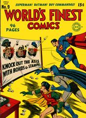 World's Finest Comics #9 (1943) Comic Books World's Finest Comics Prices