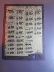 Back Of Card | CHECKLIST 2/2 Football Cards 2000 Topps