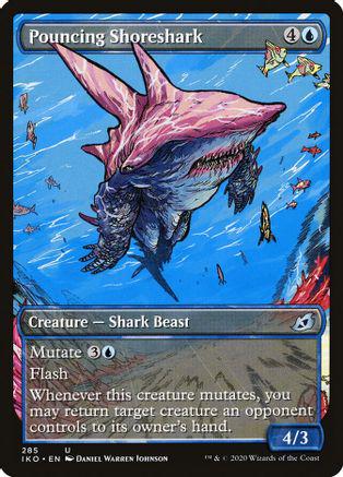 Pouncing Shoreshark [Showcase Foil] Magic Ikoria Lair of Behemoths