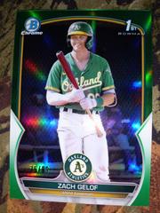 Zack Gelof [Green] #BCP-1 Baseball Cards 2023 Bowman Chrome Prospects Prices
