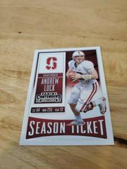 Andrew Luck Football Cards 2016 Panini Contenders Draft Picks Prices