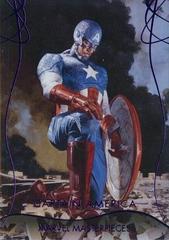 Captain America [Epic Purple Foil] #35 Marvel 2020 Masterpieces Prices