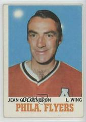 Jean Guy Gendron Hockey Cards 1970 Topps Prices