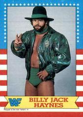 Billy Jack Haynes #8 Wrestling Cards 1987 Topps WWF Prices
