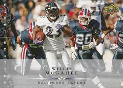 Willis McGahee Football Cards 2008 Upper Deck First Edition Prices