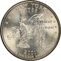 2001 P [NEW YORK] Coins State Quarter Prices