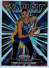 Liz Cambage [Mojo] #1 Basketball Cards 2022 Panini Prizm WNBA Fearless Prices
