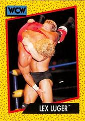 Lex Luger #16 Wrestling Cards 1991 Impel WCW Prices