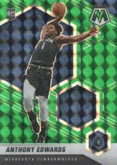 Anthony Edwards [Green Mosaic] #201 Basketball Cards 2020 Panini Mosaic Prices
