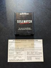 Cartridge | Title Match Pro Wrestling Atari 2600