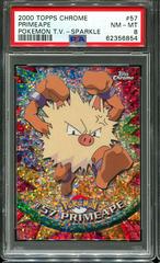 Primeape [Sparkle] #57 Pokemon 2000 Topps Chrome Prices