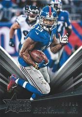 Odell Beckham Jr Football Cards 2015 Panini Rookies & Stars Prices